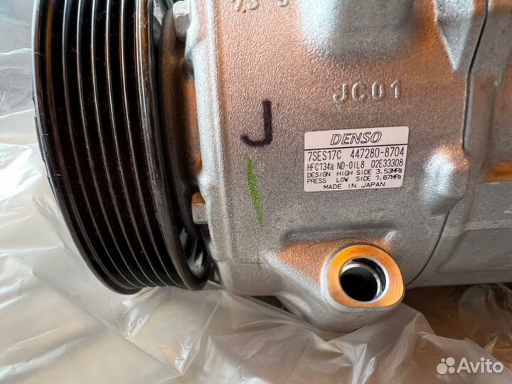 Компрессор кондиционера Toyota Rav4 2018-2023