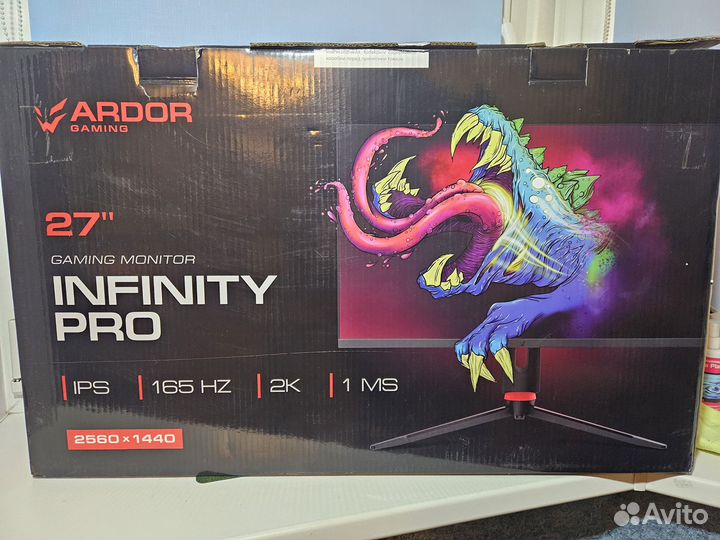 Игровой монитор ardor gaming infinity PRO AQ27H1