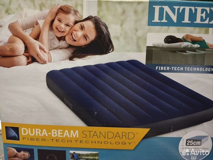 Надувной матрас intex