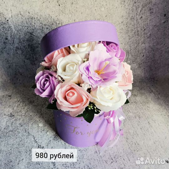 Букеты из мыльных роз к 8 марта (цветы из мыла)