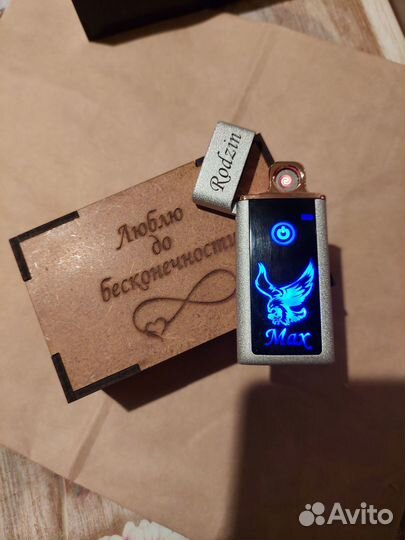 Usb зажигалка с индивидуальной гравировкой