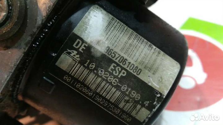 Блок абс 9657061080 Citroen C5 2001-2004 года