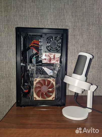 Игровойпк mini itx rtx3060 Rayzen5 5600x ddr4 3600