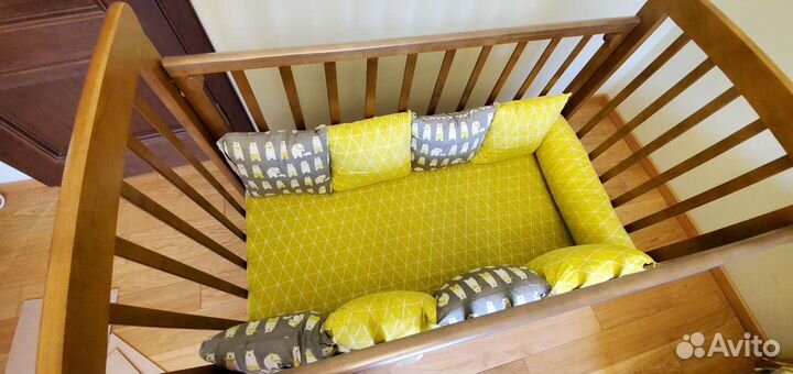 Бортики и постельное белье детское