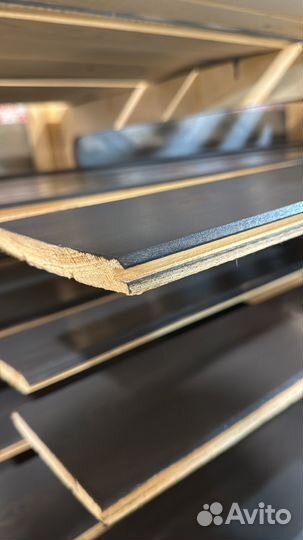 Покраска имитации бруса