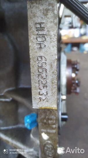 Двигатель hwda 1.6 2007 год ford