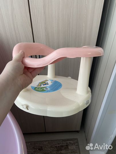 Горка для купания, ванночка, сиденье