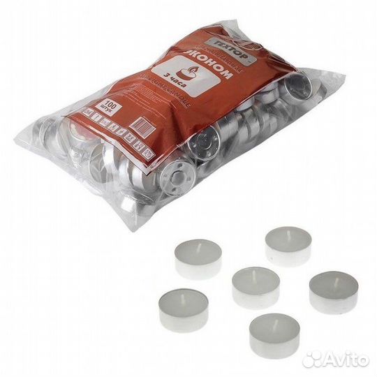 Плавающие свечи 100 штук