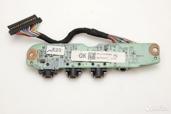 Аудио плата DA0AT8AB8F9 REV : F для HP Pavilion DV