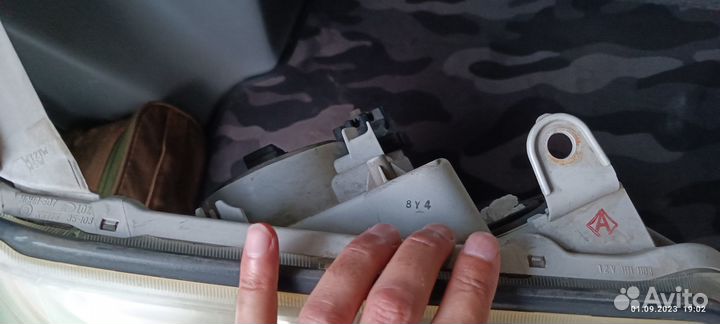 Toyota hilux surf 215 фары рестайлинговые