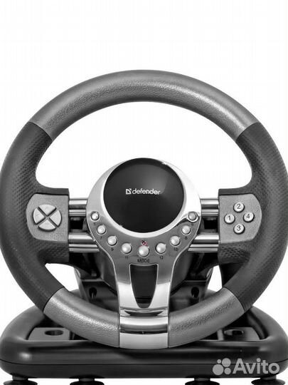 Игровой руль с педалями