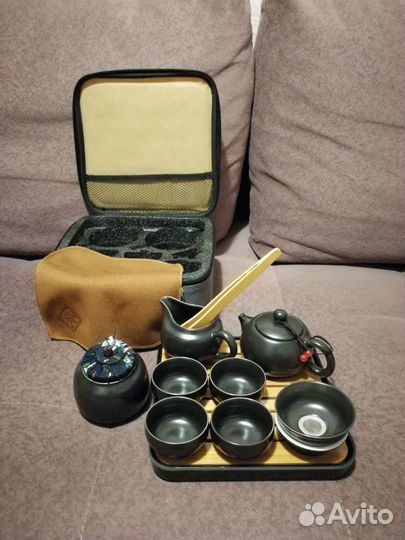 Набор для чайной церемонии походный (12 предметов)