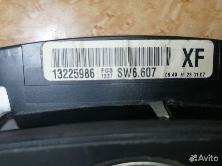 Панель приборов опель Астра аш зафира б