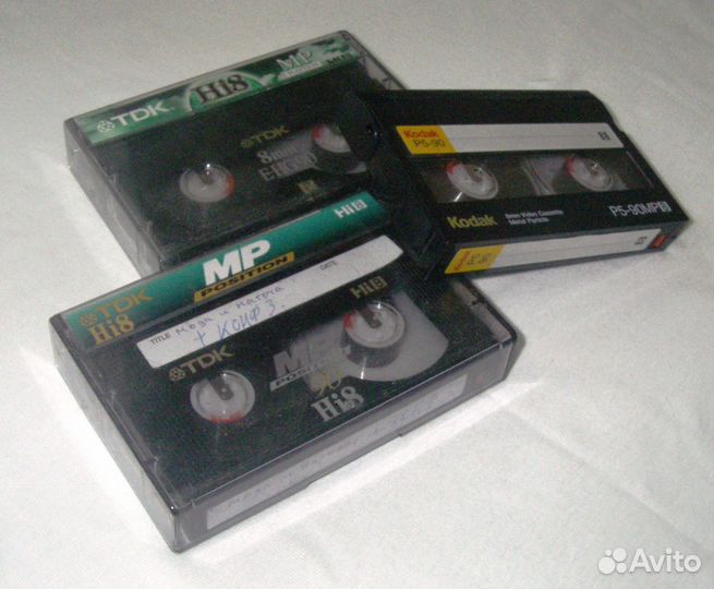 Оцифровка видеокассет vhs, hi8, minidv и пр