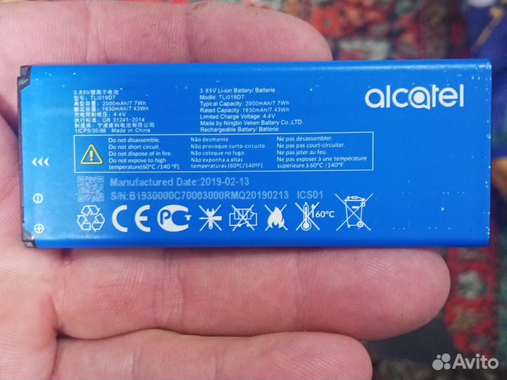 АКБ Alcatel