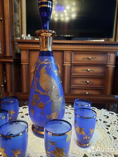 Коньячный набор.Богемия