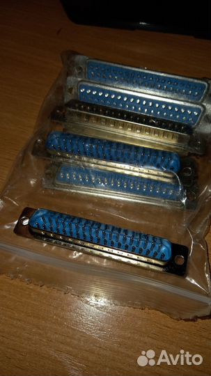 Разъем D-SUB 37pin мама/папа DB-37F/DB-37M