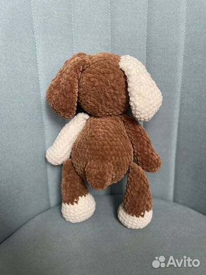 Мишка собака зайчик мягкая игрушка ручная