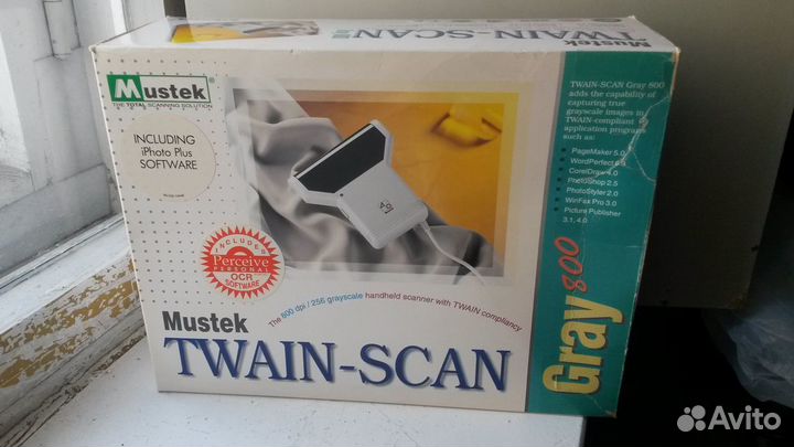 Ручной сканер Mustek GS-800