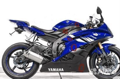 Yamaha R6 2007 пластик