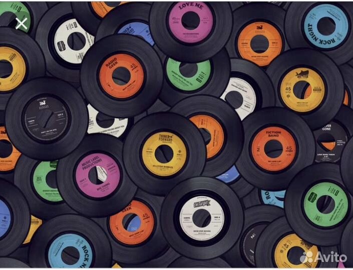 Пластинки виниловые