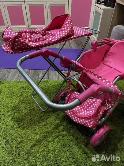 Детская коляска с гладильной доской