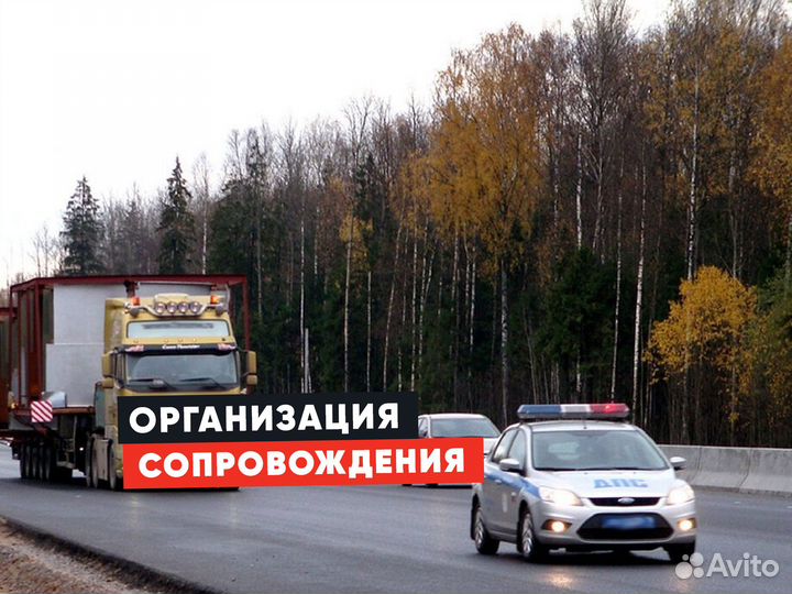 Перевозка негабарита / Аренда трала