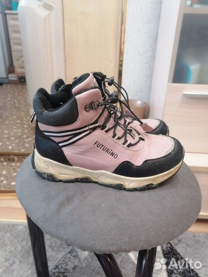 Ботинки для девочки демисезонные 34 размер