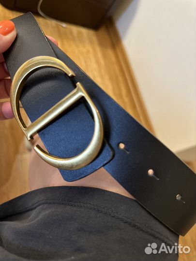 Ремень женский кожаный