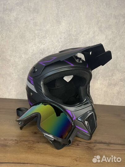 Мото шлем новый