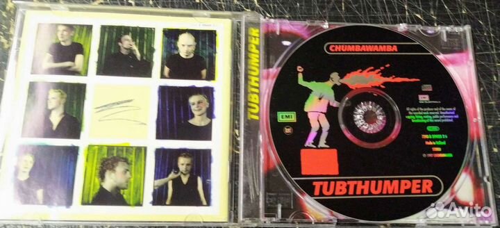 Chumbawamba Tubthumper сд фирменный