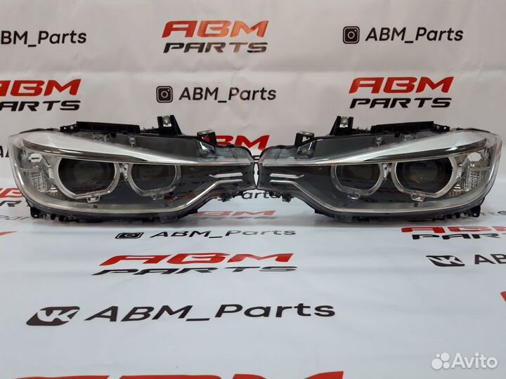 Комплект фар BMW F30 dorestail новые 3 series