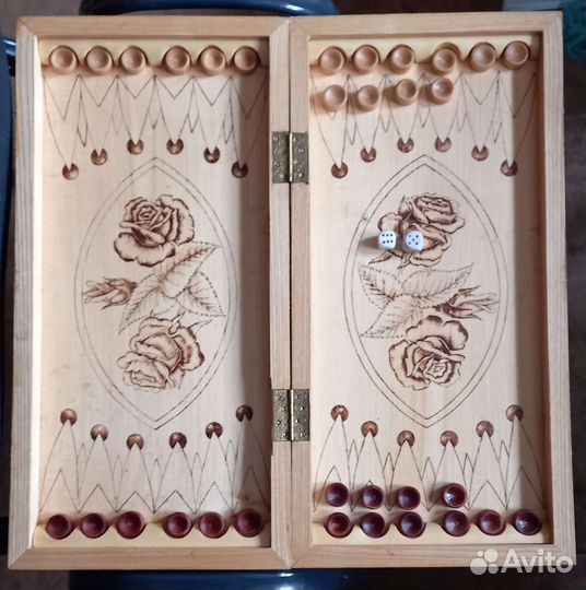 Нарды деревянные