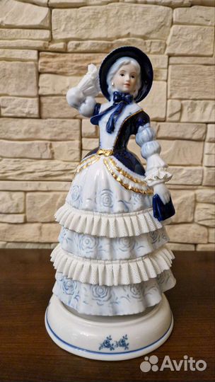 Музыкальная Статуэтка фарфор megagift