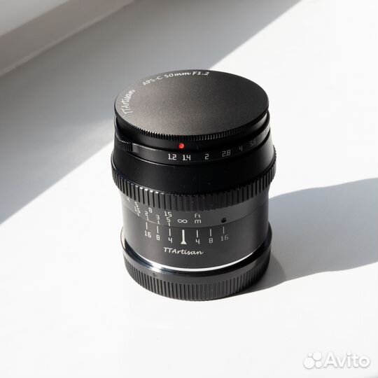 Объектив TTArtisan 50mm f1,2 EOS-M