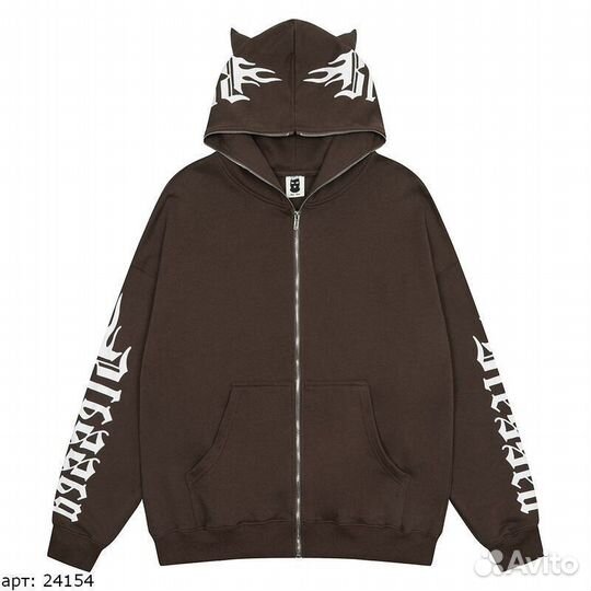 Худи Коричневое