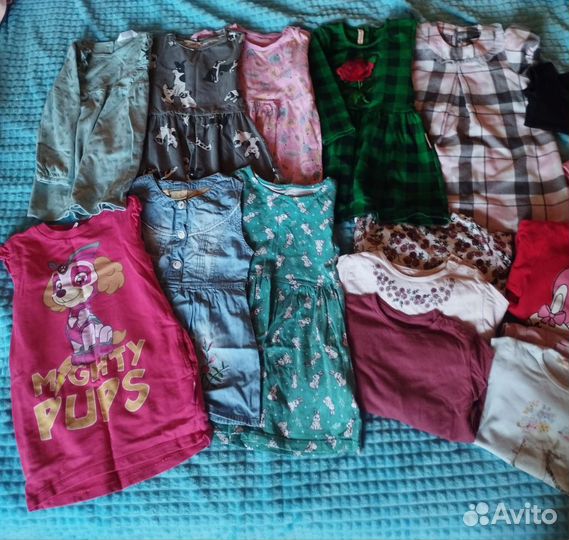Вещи пакетом для девочки 98