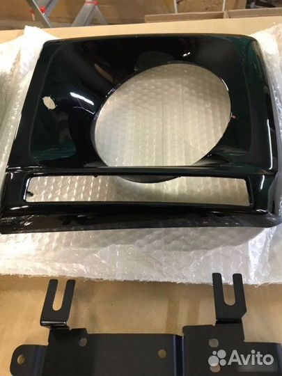 Очки для Mercedes G class W463 черные (black)