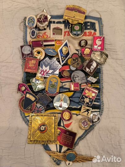 Детские,спортивные, значки СССР Ленин