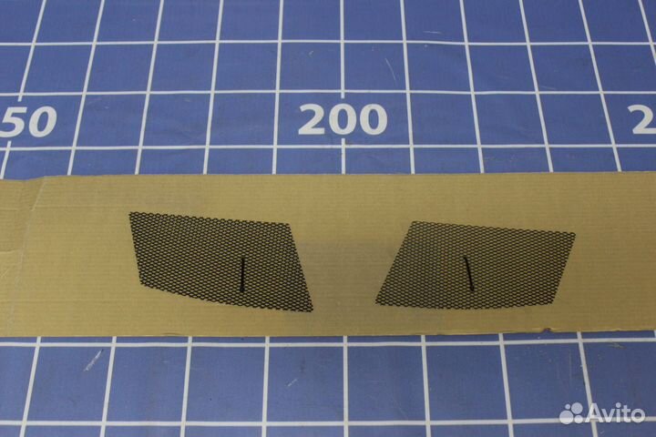 Защитные сетки в передний бампер Nissan Almera G15