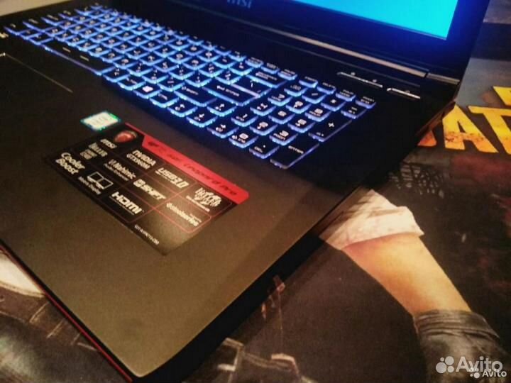 Msi 17.3 i7 6700 HQ 8-Ядерный + GTX 960-4GB