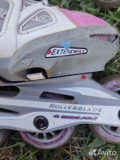Ролики rollerblade раздвижные 36 40