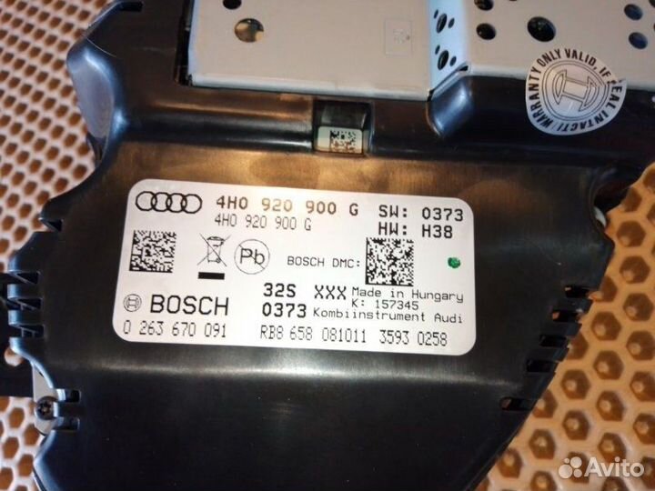 Панель приборов Audi A8 D4 long 4.2 cdra 2011