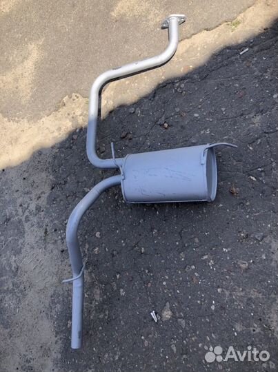 Глушитель на Daewoo matiz