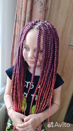 Афрокосички стрижки и окрашивания