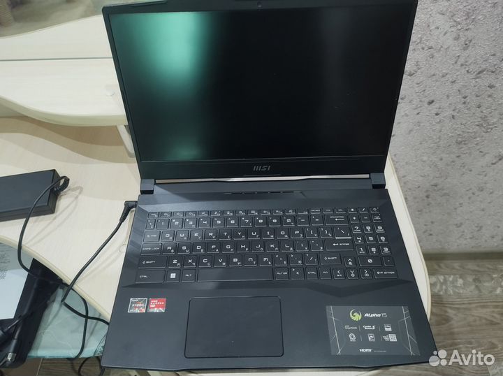 Ноутбук MSI alpha 15