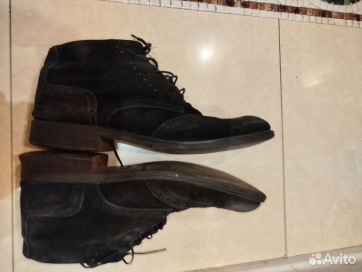 Ботинки замшевые мужские 43 размер