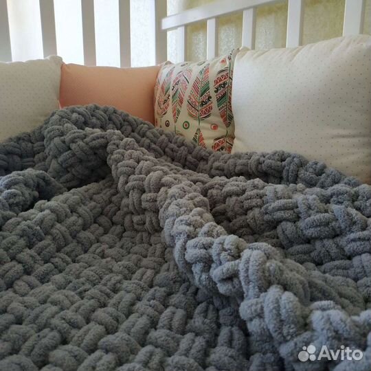 Плед ручной работы