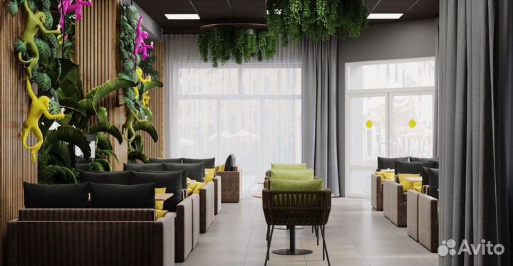 Кофеейня с баром на островке готовый бизнес