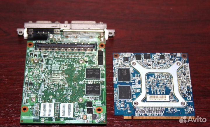 Видеокарты для ноутбуков 4 штуки (цена за все)
